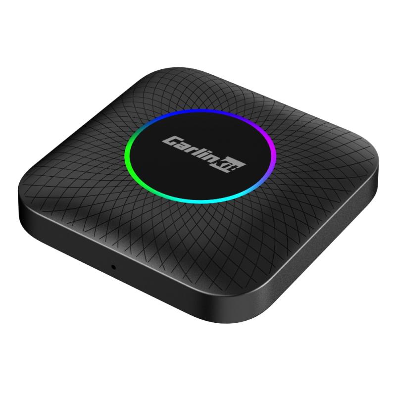 10001-1.jpg CarlinKit CarPlay Ai TV Box LED USB Plus Android13 كوالكوم 660 8 النواة CarPlay اللاسلكي، Android Auto، Netflix، YouTube - الصورة 2